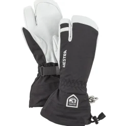 Army Leather Heli Ski 3 Finger - Handsker