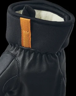 Army Leather Wool Terry 5 Finger - Handsker