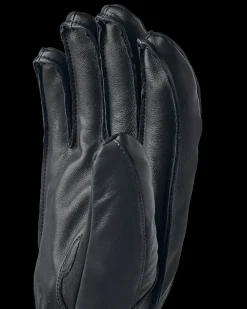 Army Leather Wool Terry 5 Finger - Handsker