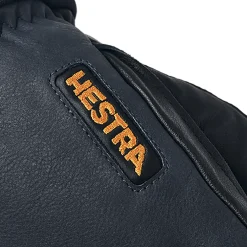 Army Leather Wool Terry 5 Finger - Handsker