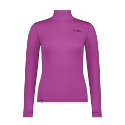 Cascade Merino Base Layer Mock Neck Long Sleeve - Skiundertrøje