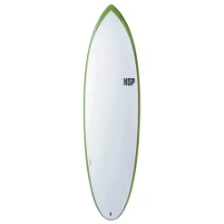 Elements HDT Hybrid 6'4 Olive FTU - Surfboard