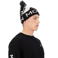 Mtn Pixel Merino Pom Pom Beanie - Hue