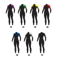 Rental Gbs 5/3 Back Zip Full - Våddragt