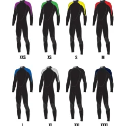 Rental Gbs 5/3 Back Zip Full - Våddragt