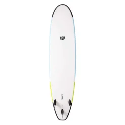 Soft Long 8'2 Tail Dip Green - Surfboard