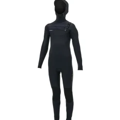 Youth Hyperfreak 5/4+ Chest Zip W/Hood - Våddragt